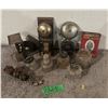 Image 1 : Lot of Collectibles - Bells, Scale, Ink Jars, etc.