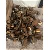 Image 2 : Wood Box with over 80 Vintage Cast and Metal Casters.