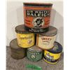 Image 3 : (5)  Vintage Tobacco Tins.