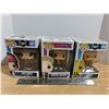 Image 1 : 3 funko pops - Ready Player One and Justin Bieber