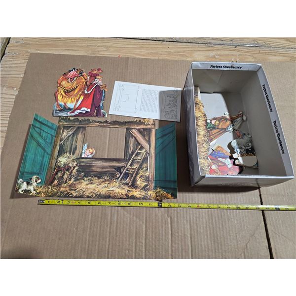 Antique 1900's nativity scene