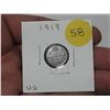 Image 1 : 1919 Canada Silver 5 Cent.