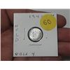 Image 1 : 1941 New Foundland Silver 5 Cent - Double 4.