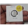 Image 1 : 1907 Canada Silver 10 Cents.