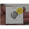 Image 1 : 1929 Canada Silver 10 Cents.