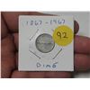 Image 1 : 1967 Canada Silver 10 Cents.
