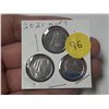 Image 1 : (3) 2021 Canadian 10 Cent Coins. [It Also Includes 100th anniversary of the Bluenose schooner (1) Co