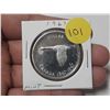 Image 1 : 1967 Canada Silver One Dollar.