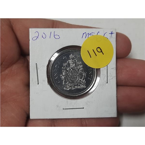 2016 Canada Proof Like 50 Cents.