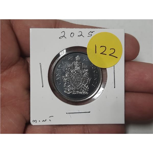 2025 Canada Proof Like 50 Cents.