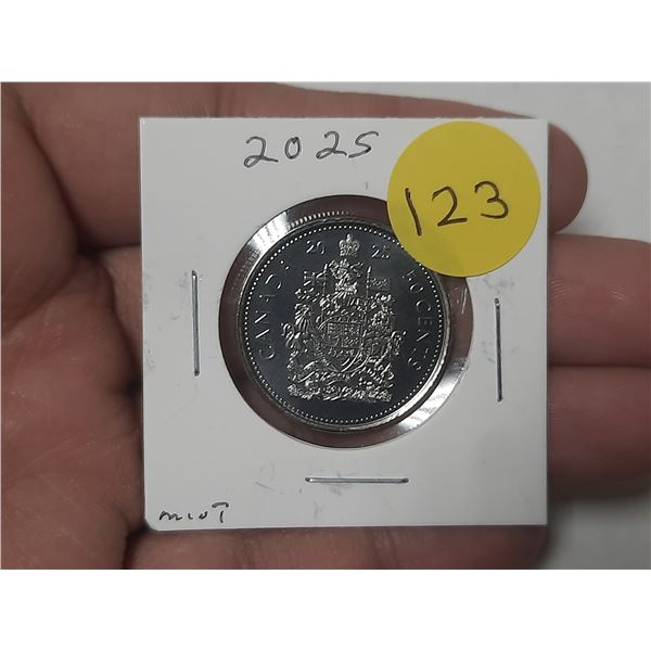 2025 Canada Proof Like 50 Cents.