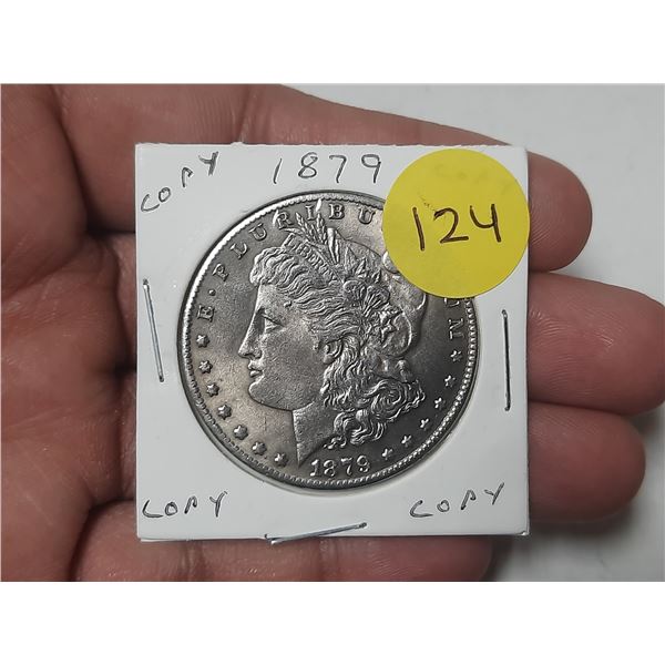 Copy 1879 U.S.A. One Dollar.