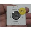 Image 1 : 2011 South African 1 Rand Coin.