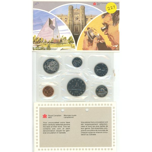 1983 Canada Uncirculated Proof Like Coin Set.