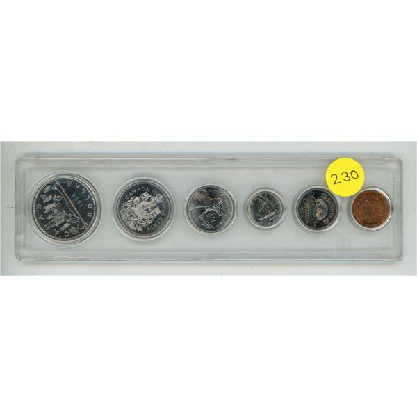 1986 Canada Uncirculated Proof Like Coin Set.