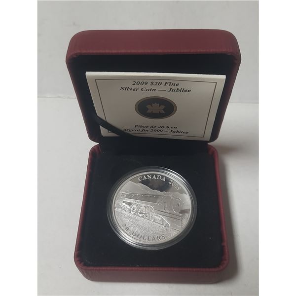 2009 $20 Fine Silver Coin - Jubilee.