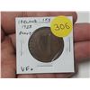 Image 1 : Ireland. Irish Free State. 1928 Penny. First issue of the newly independent nation. VF+.