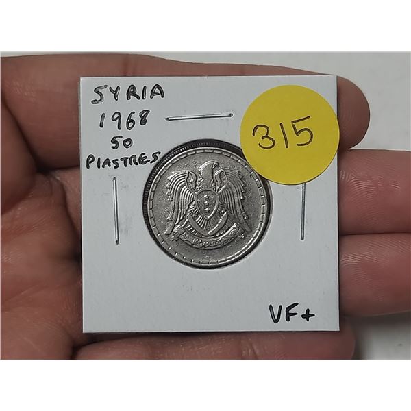 Syria. 1968 50 Piastres. VF+.