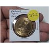 Image 1 : 1867 – 1967 Regina Centennial of Canada Trade Dollar. Buffalo Days. BU.