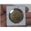 Image 2 : 1967 Gardner Dam medal. Dedicated by Prime Minister Pearson and Premier Thatcher. Unc.