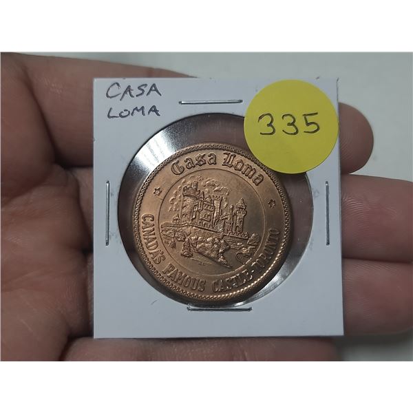 Casa Loma Doubloon, Canada’s famous castle in Toronto. BU.