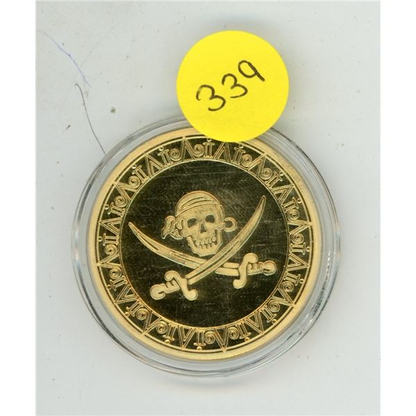 Pirate medal. BU.