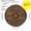Image 1 : 1867 – 1967 Centennial medal issued by Medicine Hat. Large bronze medal. Unc.
