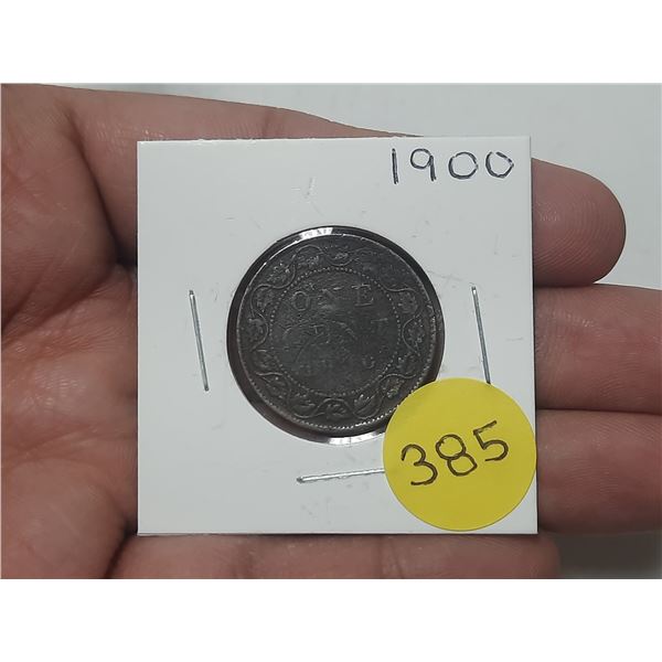 1900 Canada Large One Cent.