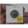 Image 1 : 1967 Canada Silver 25 Cent.