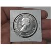 Image 2 : 1956 Canada Silver One Dollar.
