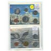 Image 1 : 1987 and 1992 Canada Proof Like Uncirculated Coin Set.