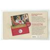 Image 2 : 2013 Coronation of Queen Elizabeth Colourized 25 Cents. Specimen. Housed in its unopened holder.