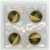 Image 2 : Set of 4 D-Day Colourized medals commemorating the 80th Anniversary of D-Day.