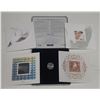 Image 1 : 1999 – 2000 Official Millennium Keepsake. Includes 3 Stamps and a Dove Mint Medal. Housed i