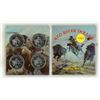 Image 1 : Complete set of 4 1976 Red River Dollars from Winnipeg. Housed in a folder.