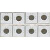 Image 2 : Set of 8 U.S. Liberty Head Nickel 1899 – 1912.