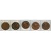 Image 2 : Lot of 5 1953 Queen Elizabeth Coronation medals.