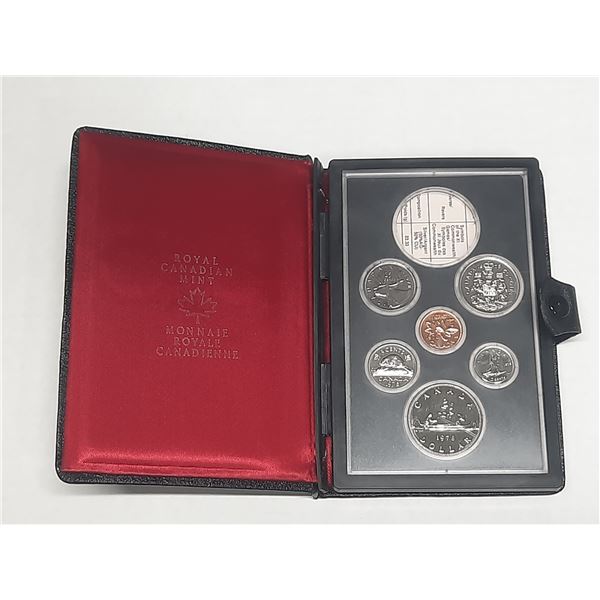 1978 Double Dollar Specimen Set. Missing the Silver Dollar. Housed in its original RCM case.
