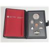 Image 1 : 1984 Double Dollar Proof Set. Missing the Silver Dollar. Housed in its original RCM case.