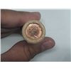Image 2 : Complete roll of 50 Canadian 1966 Small Cents, housed in a Bank of Montreal roll. BU Red.