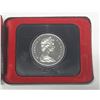 Image 2 : 1970 Manitoba Centennial Specimen Nickel Dollar. Housed in its original RCM case.