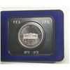 Image 1 : 1973 Prince Edward Island Centennial Specimen Nickel Dollar. Housed in its original RCM case.