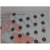 Image 4 : Canada Copper Cents Collection. Consists of 1 Large Cent, 1 George V Small Cent and a complete Georg