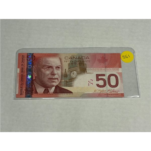 2004 Canada Fifty Dollars - (Uncirculated).