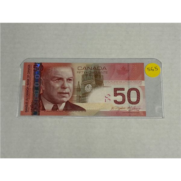 2004 Canada Fifty Dollars - (Uncirculated).