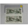 Image 2 : (2) 1979 Canada Twenty Dollars  - (Uncirculated).