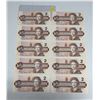 Image 1 : (10) 1986 Canada Two Dollars - (Every Two Notes In Sequence) (All Unciculated).