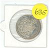 Image 1 : 1965 Canada 50 Cents Coat of Arms 80% Silver Half Dollar Coin