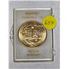Image 1 : 1962 Seattle Worlds Fair Century 21 Souvenir Trade Dollar Token in Case