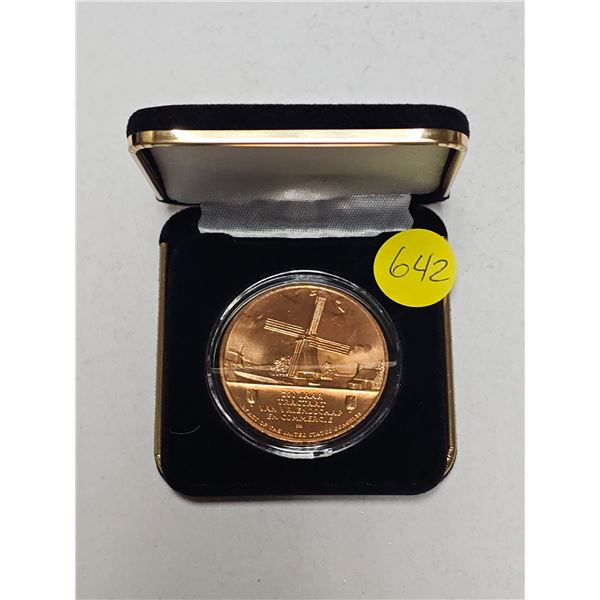1982 Netherlands USA Enduring Friendship Bicentennial Congressional Medal